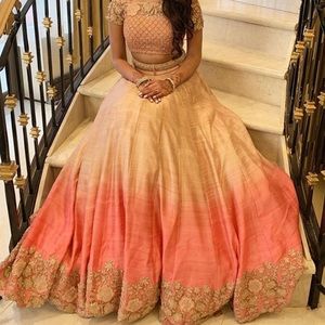 Custom Ridhima Bhasin designer lengha